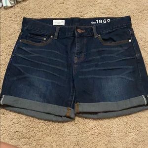 Jean boyfriend shorts